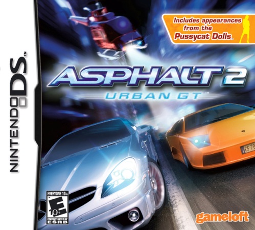 Asphalt 2: Urban GT box art for Nintendo DS